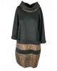 Casablanca Dress with animal print