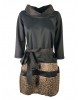 Casablanca Dress with animal print